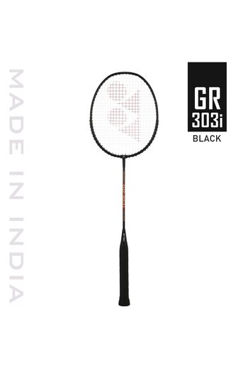 YONEX Yonex GR 303i Black Aluminium Badminton Racquet with Full Cover