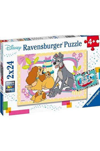 RAVENSBURGER COCUK 2x24 PUZZ 050871 WD المفضل.