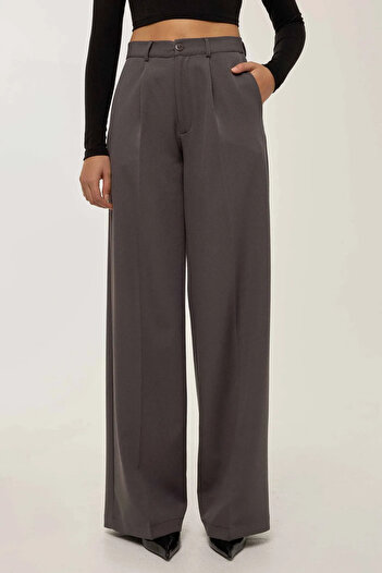 Hiccup High Waist Wide Leg Trousers