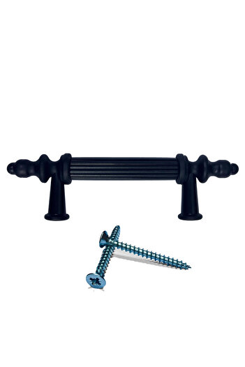 Adem Koç Luxury Cabinet Drawer Handle Dove Handle 1 Piece 64 mm Furniture Handle Hard Polymer Handle (Screw Included)