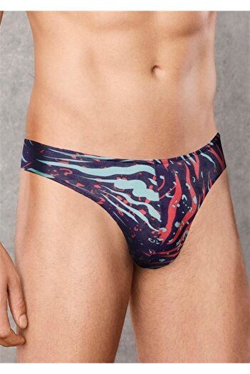 Doreanse Zebra Patterned Men's String 1406