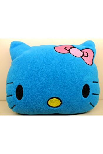 Işık kasabası Mavi Hello Kitty Yastık