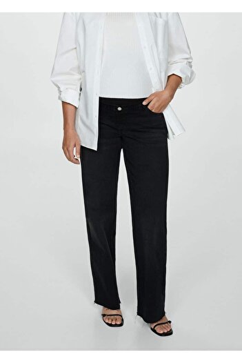 MANGO Woman Wideleg Pregnant Jeans