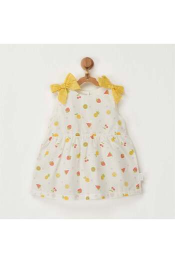 andywawa Ac22734 Bebek Elbise Dress Multi Fruit