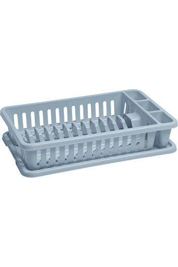 CURVER ,Small Plastic drainer,with tray,Gray,26CM