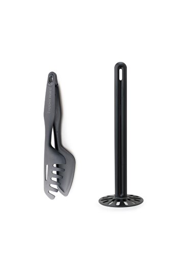 Tupperware Potato Masher and Multi-Purpose Tongs Set of 2