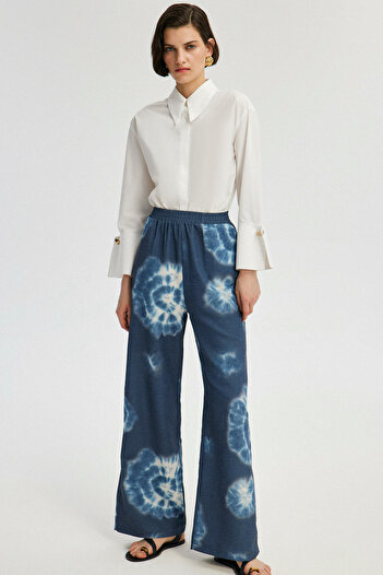Touché Privé Batik Patterned Stylish Trousers