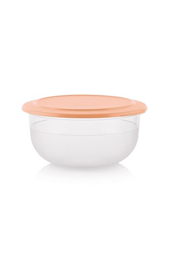 Tupperware 2.1L Crystal Bowl - Peach