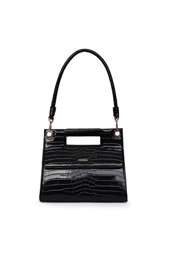 Matmazel Tejat Black Women's Hand and Shoulder Bag