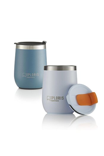 Tupperware Xploris Set of 2 Thermos 230 ml
