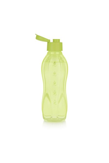 Tupperware Eco Bottle Drinker & Flask Lime Pattern 1 Lt