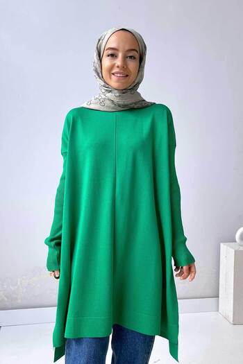 Ka Hijab Mira Mercerized Hijab Tunic - Green