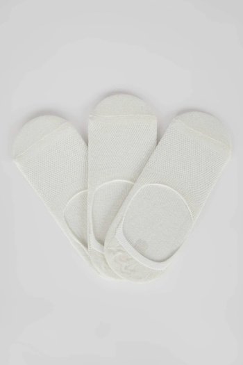DeFacto Women's 3-Piece Ballerina Socks
