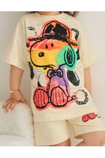 Ayfield Store Snoopy Printed Top and Bottom Set
