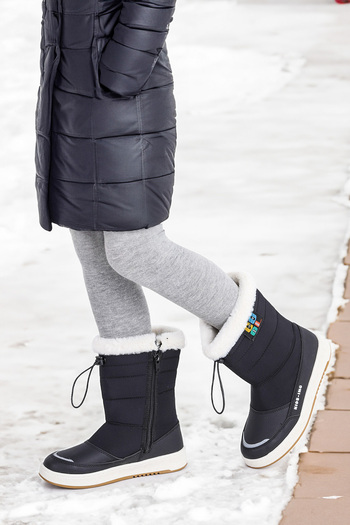 KARAMAZI Havana Zippered Daily Girl's Snow Boots