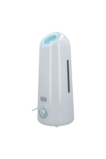 Black&Decker مرطب هواء 25 وات باللونين الأبيض والأزرق سعة 5 لتر HM5000-B5