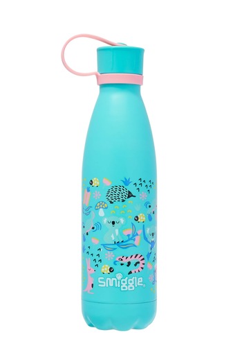 SMIGGLE - Hi There 500ml Steel Flask with Lid