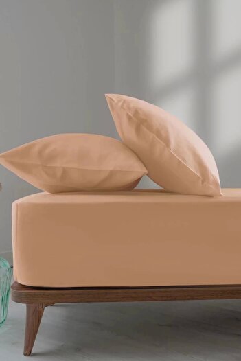 İssimo Home Simply Blush Cotton Satin Fitted Set 180*200/50*70