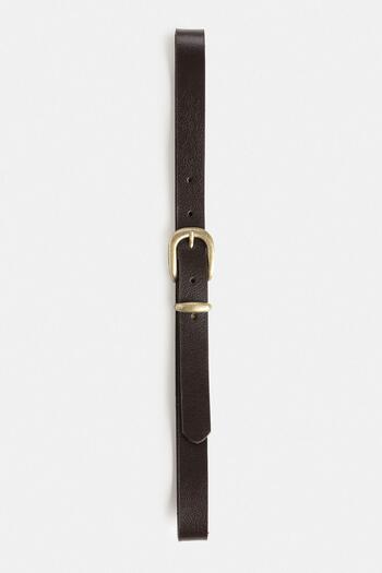 Antioch Brown Basic Men's Leather Belt