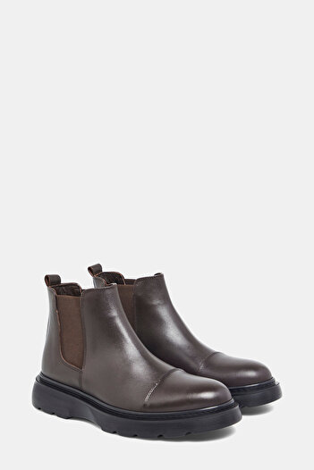 W Collection KOYU KAHVE DERİ BOT