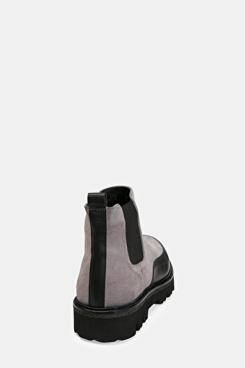 W Collection GRİ SÜET BOT