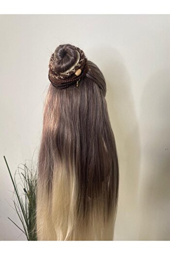 Selin Bengi 8 Πακέτο 50cm Rasta Mix African Braid αγκράφα - Καφέ Αποχρώσεις