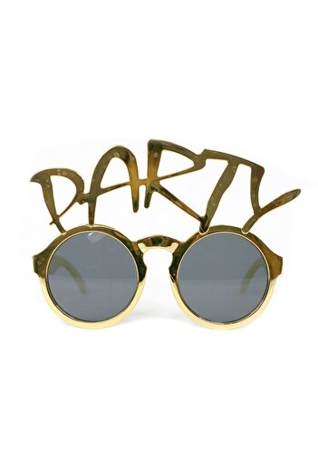 CANSIN Party Gold Glasses