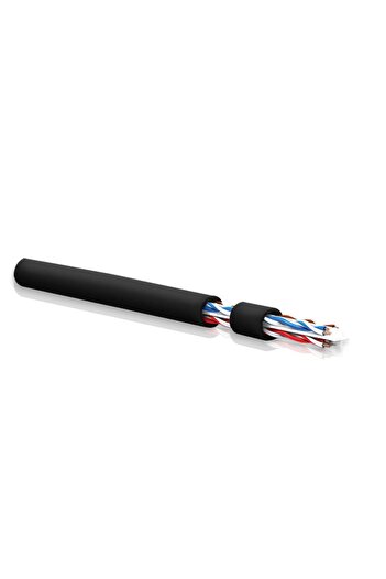 Qport Q-CATO2 500m CAT6 dış ortam siyah 23AWG kablo