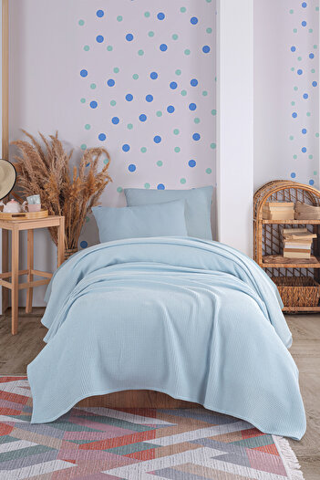 Eponj Home Ecocel Pike Junior Blanket - 140x230cm Karde Bebemavi