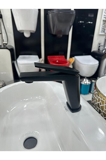 FLEKO Brass Matte Black Sink Faucet - Mustang-c120