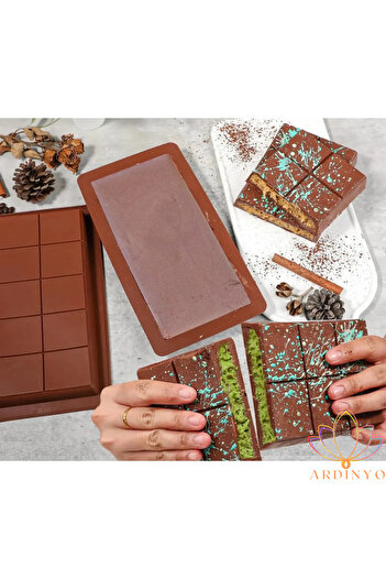 Ardinyo 2 Pcs Large Size - Dubai Chocolate Making Cup, Silicone and Bpa Free Chocolate Making Mold