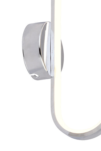 bordolux Ap 01 Model Krom 3 Renkli Koridor Ve Mutfak Için Ideal Aplik Alüminyum Avize, 35x15