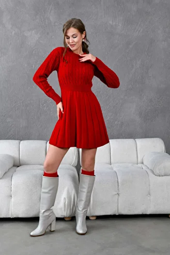 FLEX FASHION Hair Braided Knitwear Trend Popular Dress