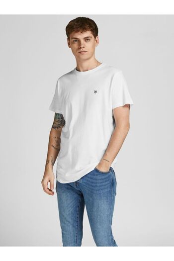 Jack & Jones Premium T-Shirt 5er-Pack Einfarbig Rundhals T-Shirt