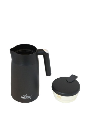 Any Morning Si232250 Thermos Thermal Carafe, 40 Oz, Black