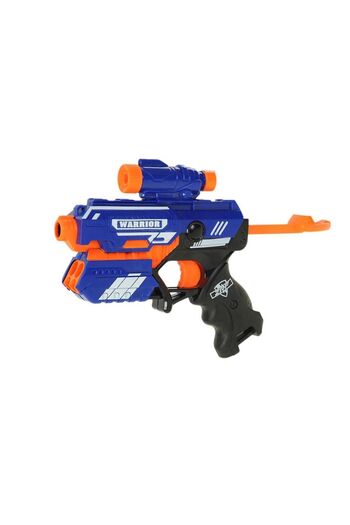 hak-iş oyuncak Lazerli Soft Mermi Atan 10 Mermili Mavi