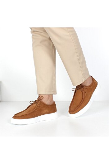 Celal Gültekin Ανδρικά παπούτσια Taba Nubuck 064 1026-16971