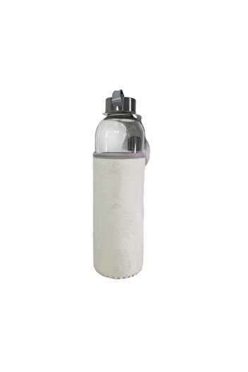Hediye Kesesi Plush Covered Glass Flask 750 Ml