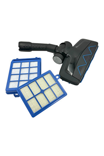 Parmis Set filtrare Hepa cu cap de aspirare FC 9926 Marathon Ultimate Tri Active Advance compatibil cu Philips