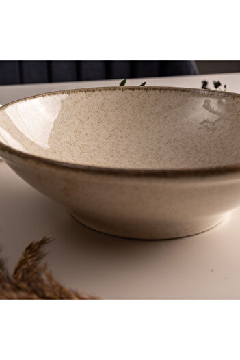 Kütahya Porselen KÜTAHYA PORSELEN PEARL 24CM SALATA KASESİ
