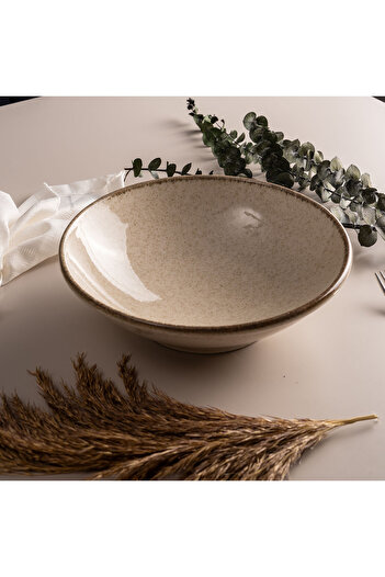 Kütahya Porselen KÜTAHYA PORSELEN PEARL 24CM SALATA KASESİ
