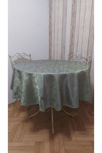 gonk First Class Foundry Fabric Care Free, Round Fiskos Dining Table Cloth