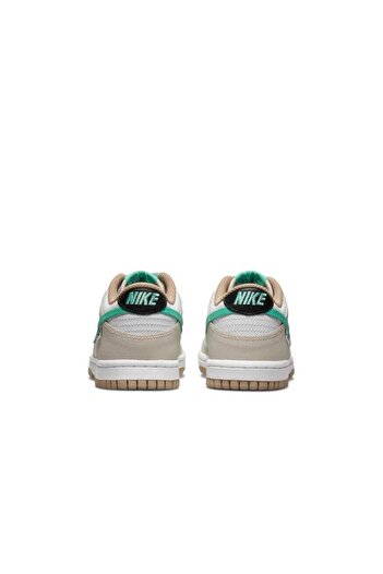Nike Dunk Low Women's Split Seam Shoes - White, Tan and Mint