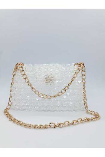 Tasarım Transparent Chain Bead Bag