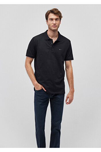 Mavi Чорна футболка-поло - Regular Fit 0612283-900