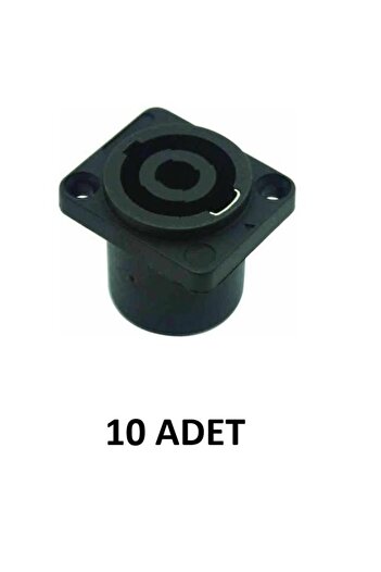 LSOUND 10 Adet - Spekon Jak Şase Dişi - 4 Pinli İçi Demirli
