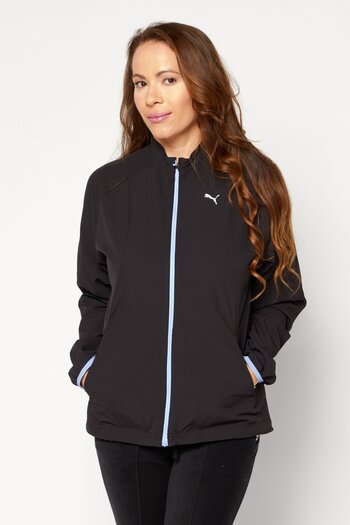 Puma Women Sportwear Fit Long Sleeve Running Jacket, Black