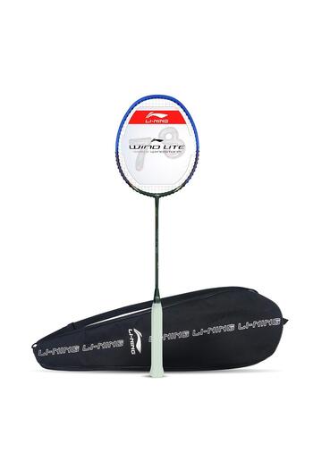 Li-Ning Wind Lite 800 Badminton Racket | Grey/blue | 79g | Intermediate | Full Cover