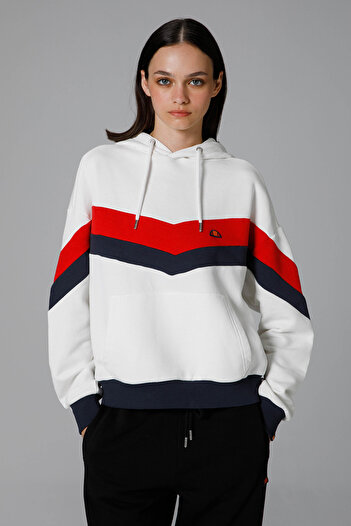 Ellesse Cotton Blend Oversize Hooded Sweat Sweat Ef178