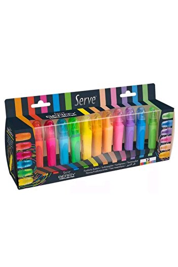 Serve Berry Highlighter 12 Pieces Special Table Set Brfk12ktfrps